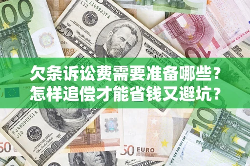 济南欠条诉讼费需要准备哪些？怎样追偿才能省钱又避坑？