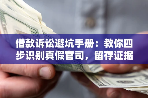 济南借款诉讼避坑手册：教你四步识别真假官司，留存证据不踩雷