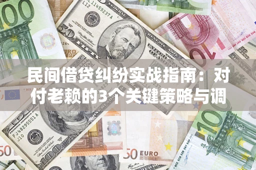 济南民间借贷纠纷实战指南：对付老赖的3个关键策略与调解盲区解析