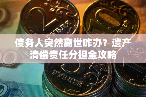 济南债务人突然离世咋办？遗产清偿责任分担全攻略