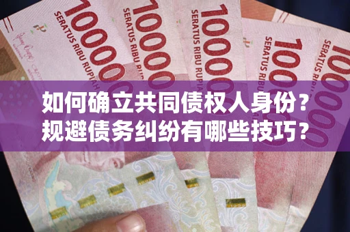 济南如何确立共同债权人身份？规避债务纠纷有哪些技巧？