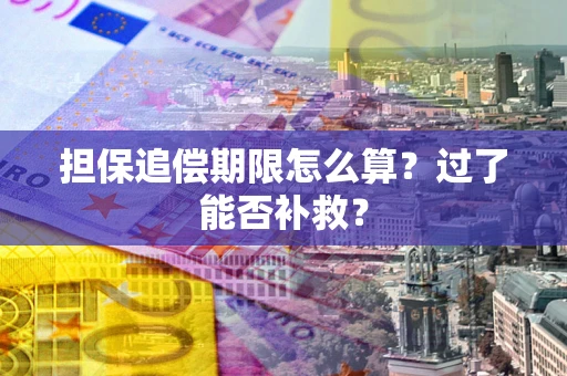 济南担保追偿期限怎么算？过了能否补救？